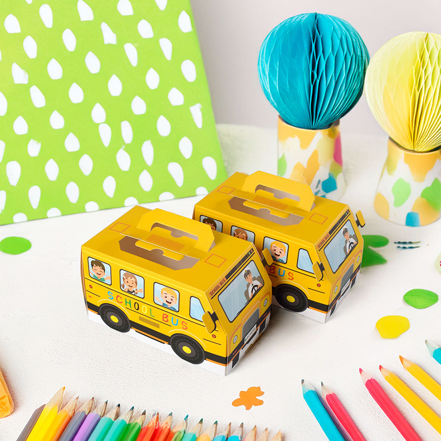 School Bus Candy Gift Box