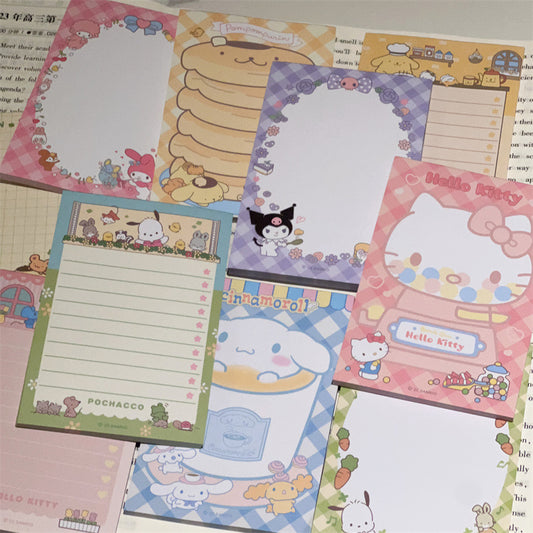 Sanrio Cute Cartoon Sticky Note Pad