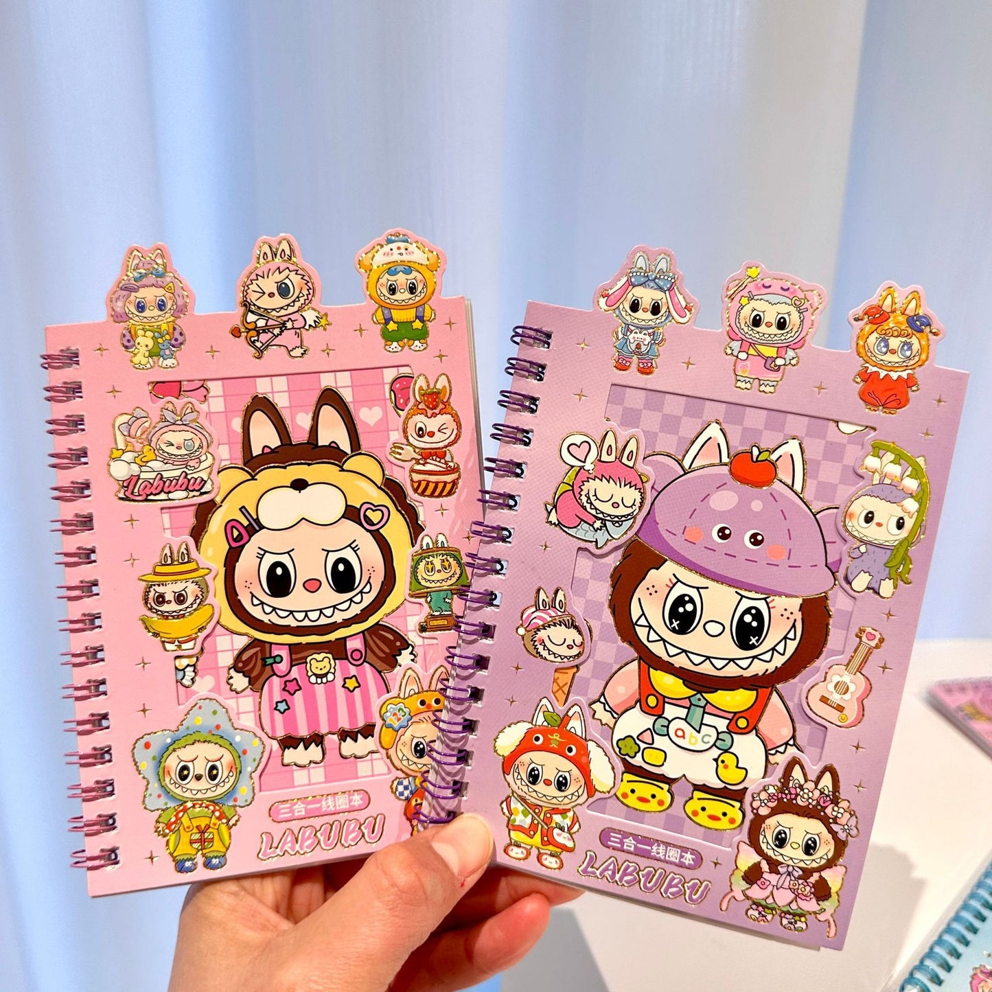 Labubu Spiral Notebook Set