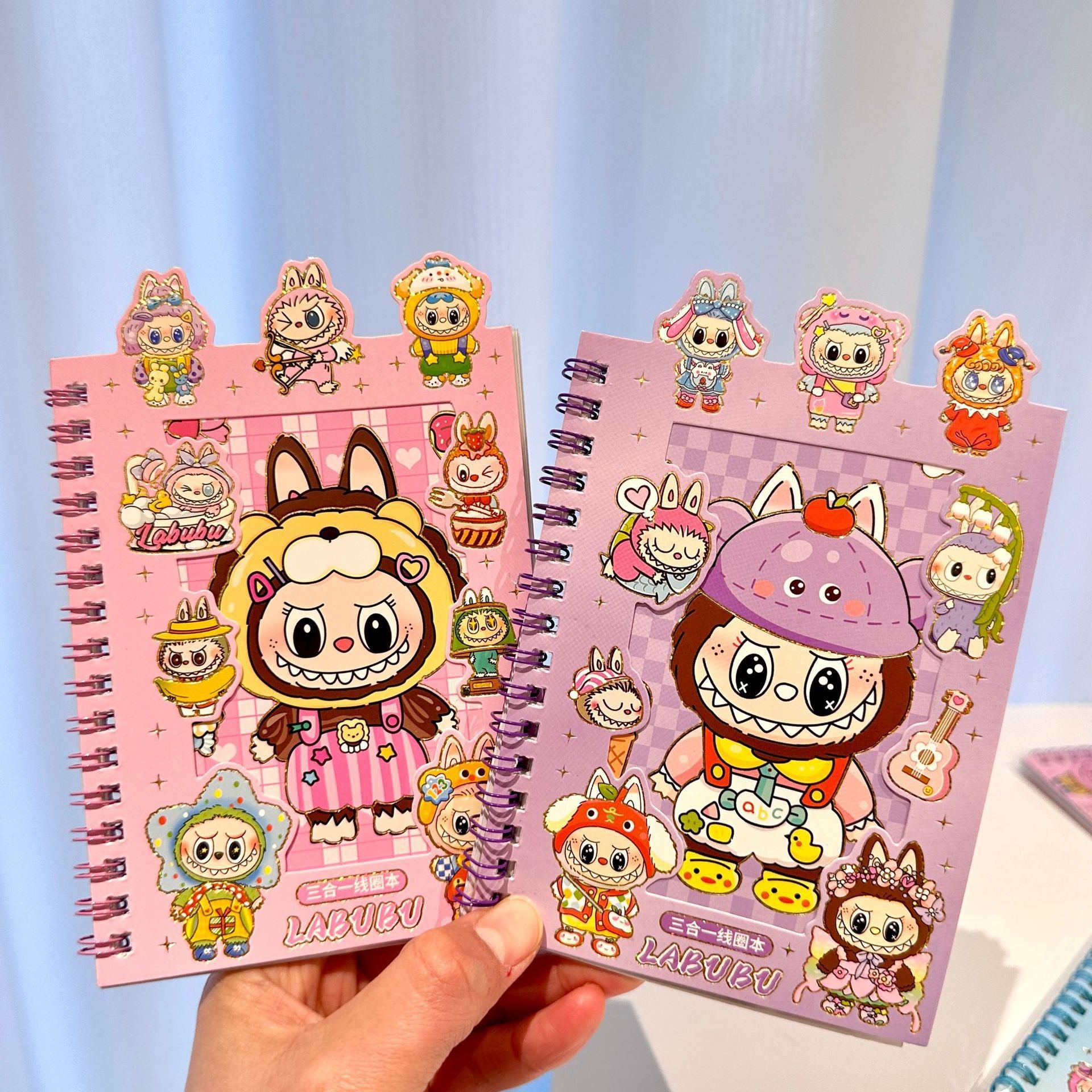 Labubu Spiral Notebook Set