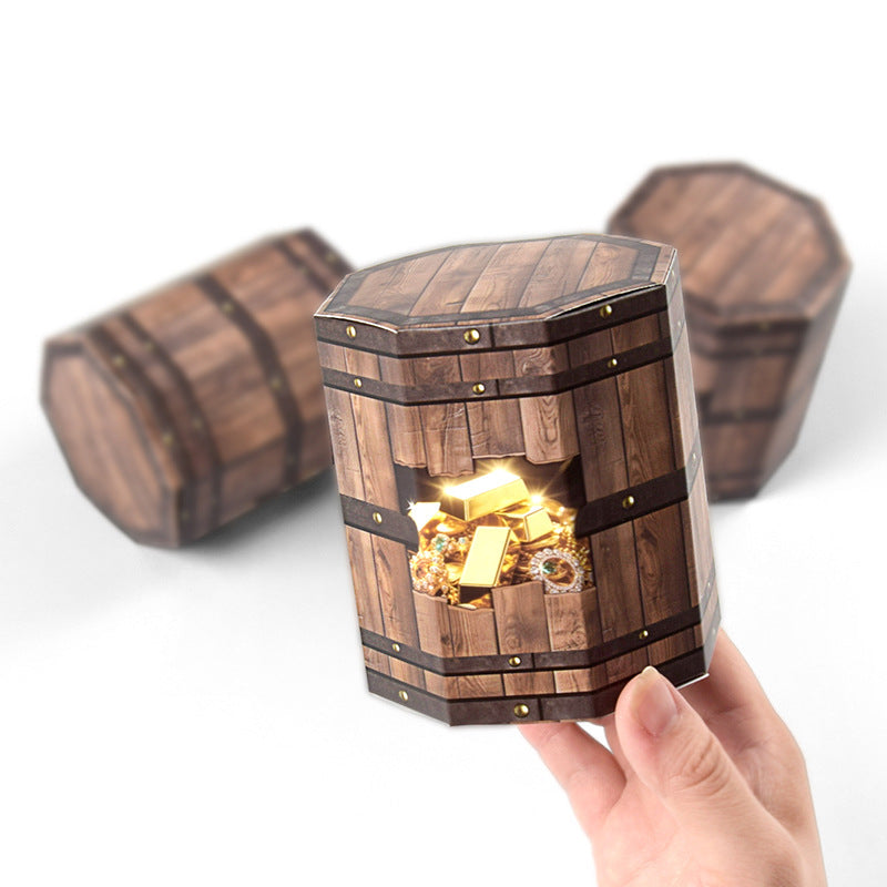 Treasure Barrel Gift Box