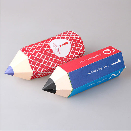 Pencil-Shaped Candy Gift Box