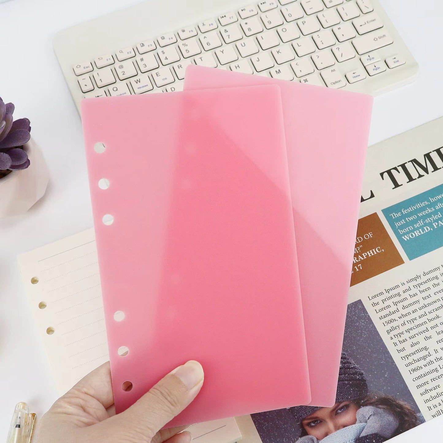 Loose Leaf Notebook Manual Cover