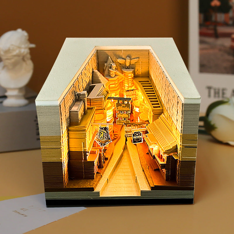 Harry Potter Diagon Alley 3D Memo Pad