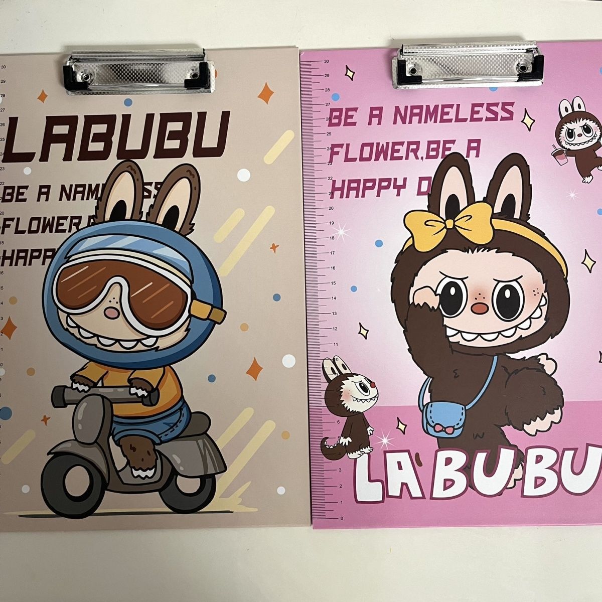 Новая файловая доска для буфера обмена Labubu A4 | Креативная милая мультяшная доска для канцелярских принадлежностей в стиле INS в стиле аниме для студентов, школы и офиса