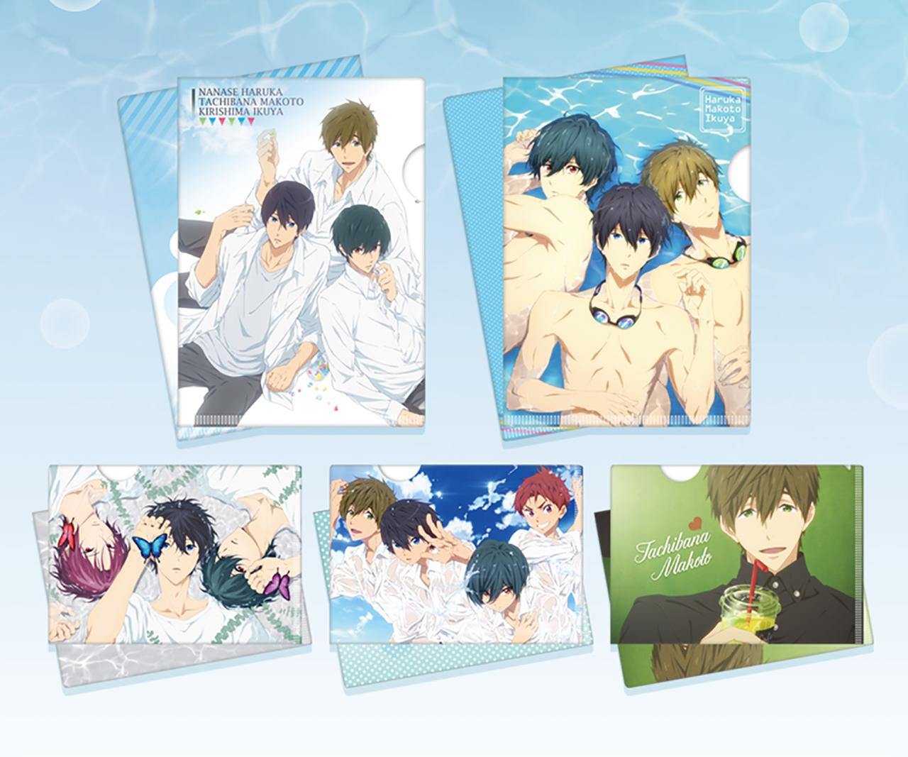 Anime Iwatobi Swim Club PVC File Folder