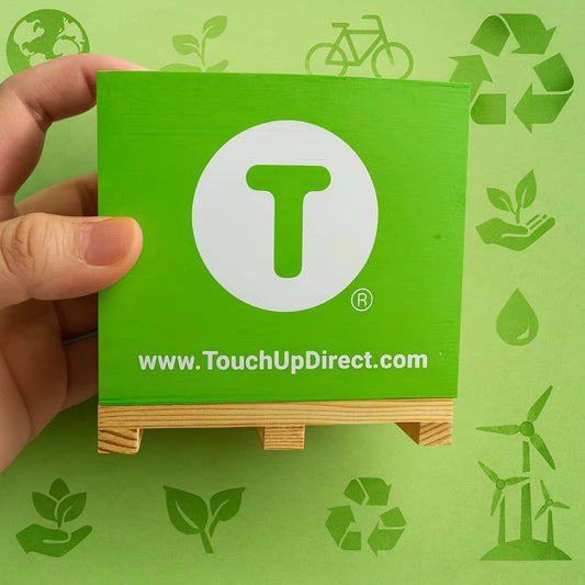 Blocco note adesivo cubo personalizzato all'ingrosso con pallet di legno - Carta promemoria stampata con logo ecologico per regali aziendali e per ufficio