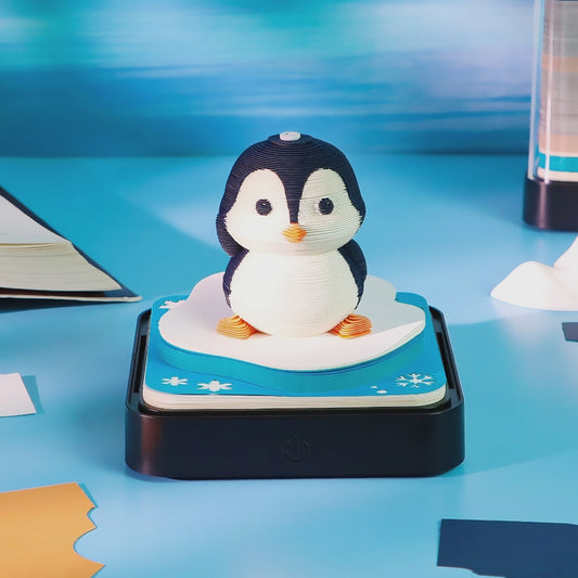 Penguin 3D Memo Pad
