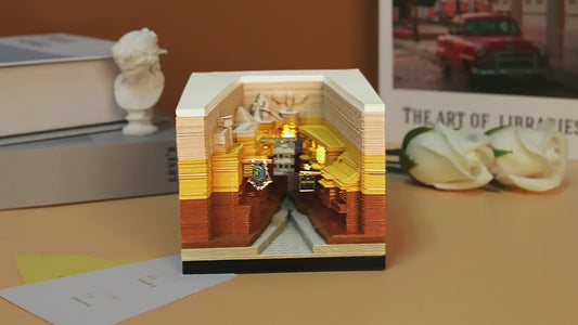 Harry Potter Diagon Alley 3D Memo Pad