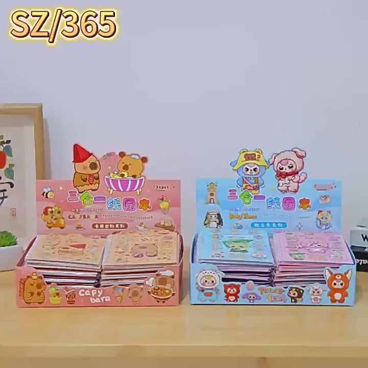 Labubu Spiral Notebook Set