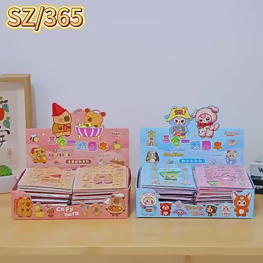 Labubu Spiral Notebook Set