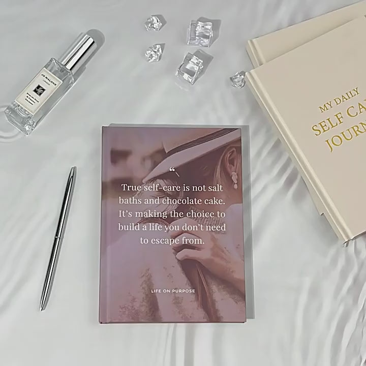 A5 Daily Self Care Journal Notebook
