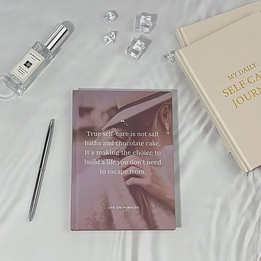A5 Daily Self Care Journal Notebook
