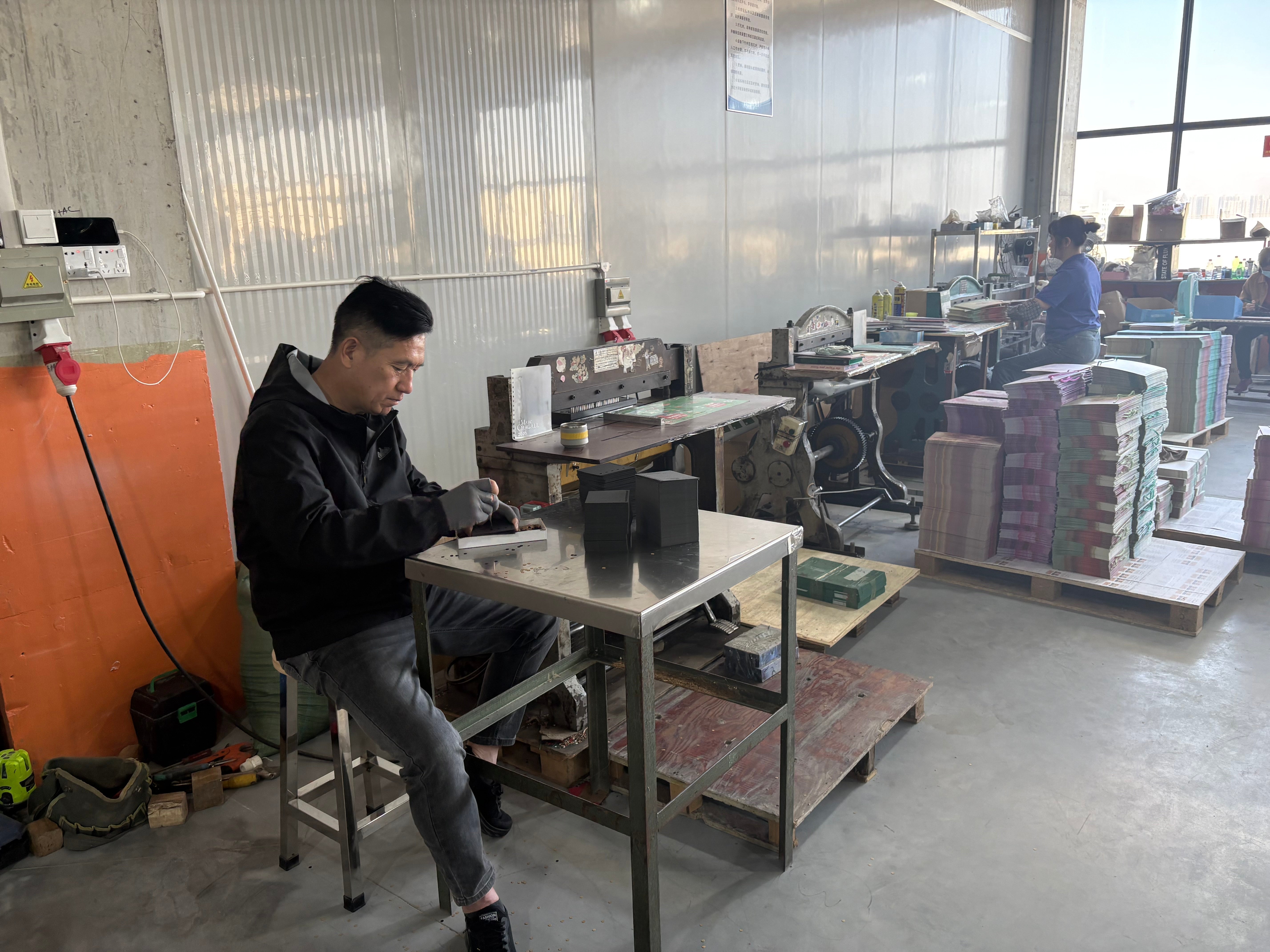 notebook manufacturing process