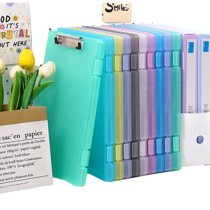 A4 투명 PP 클립보드 상자