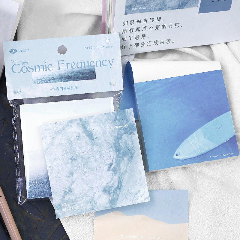 Cosmic Frequency Sticky Notes