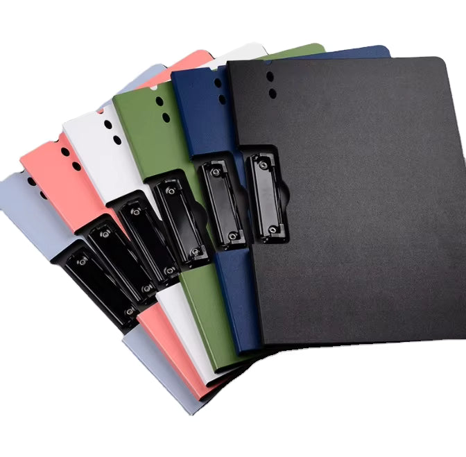 Çok Fonksiyonlu A4 Dosya Klasörü PP Yazı Defteri Klip Kurulu Yatay Dikey Belge Tutucu