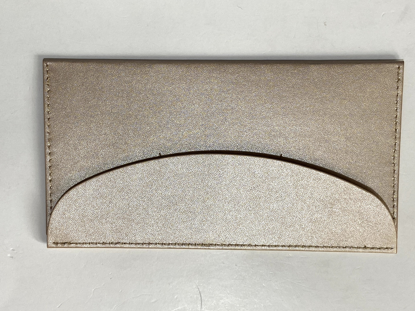 PU Leather Multi-Card Holder Book with Snap Closure | Business Hotel-Style ID & Bank Card Organizer