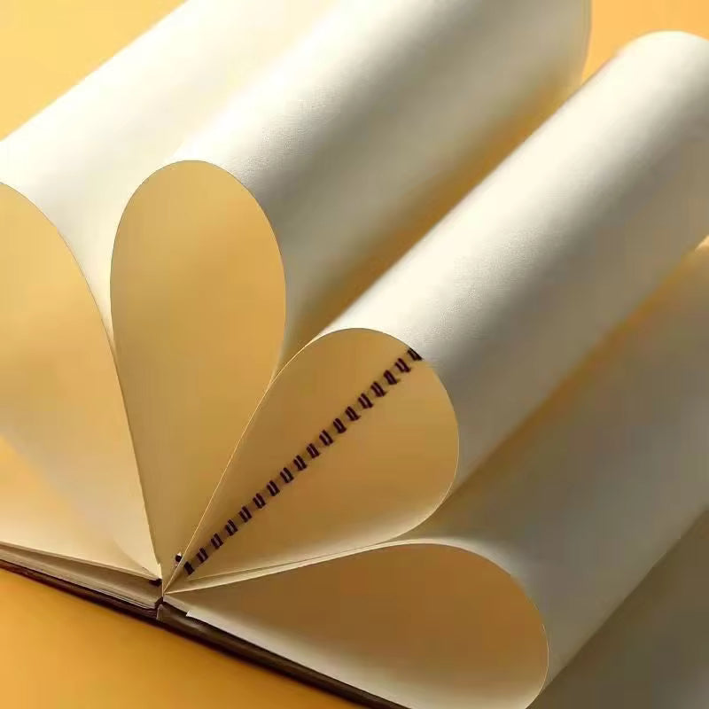 Professionelles A4-Spiral-Skizzenbuch, Kunstzeichnungs-Notizbuch für Studenten, Gouache und Malerei