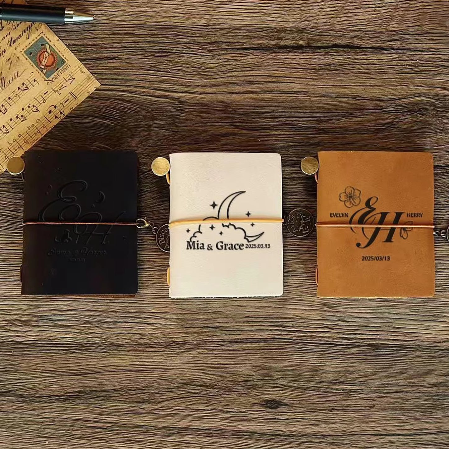 2026 Mini 3D Rope Pattern Notebook | Daily-Weekly-Monthly Planner for Students | Compact Journal for School, Study & Promotional Gifts