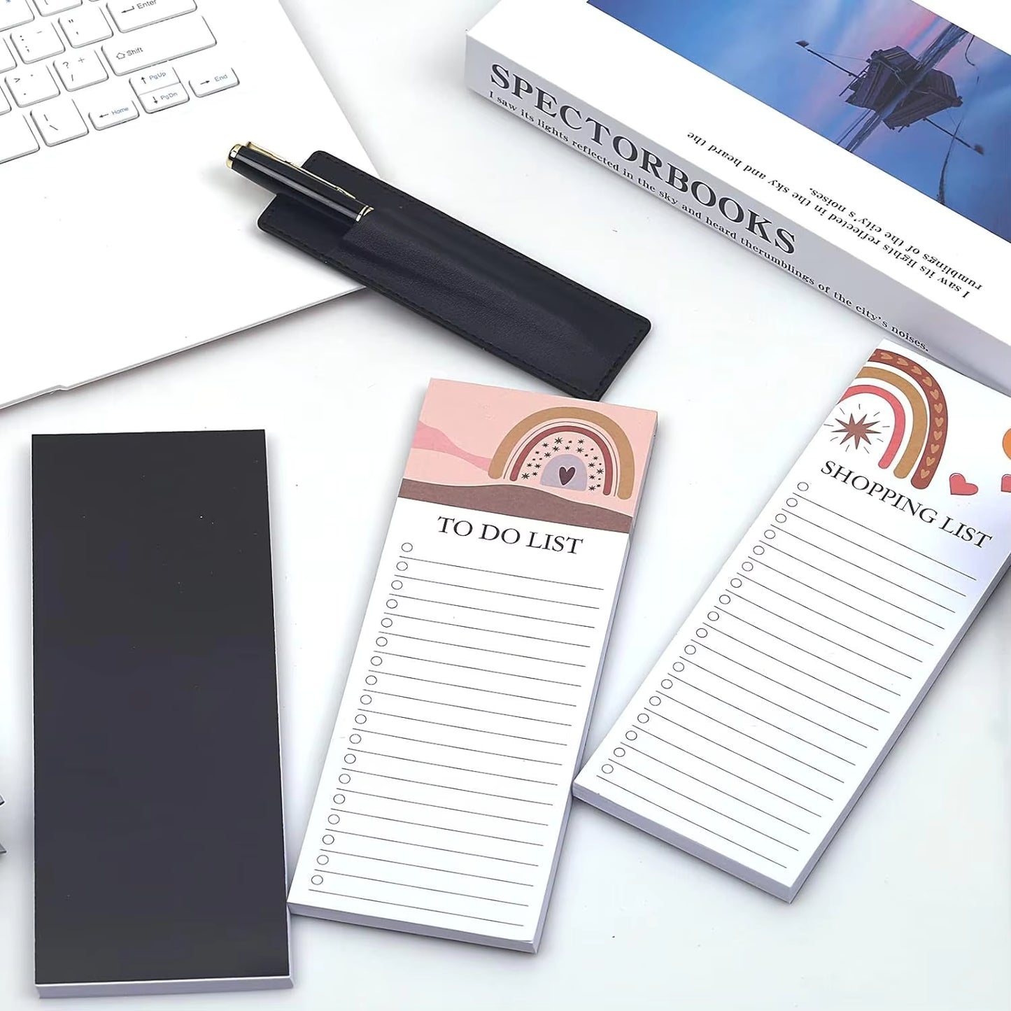 Магнитный блокнот для холодильника на заказ, самоклеящийся блокнот для списка дел и покупок для дома, школы, офиса