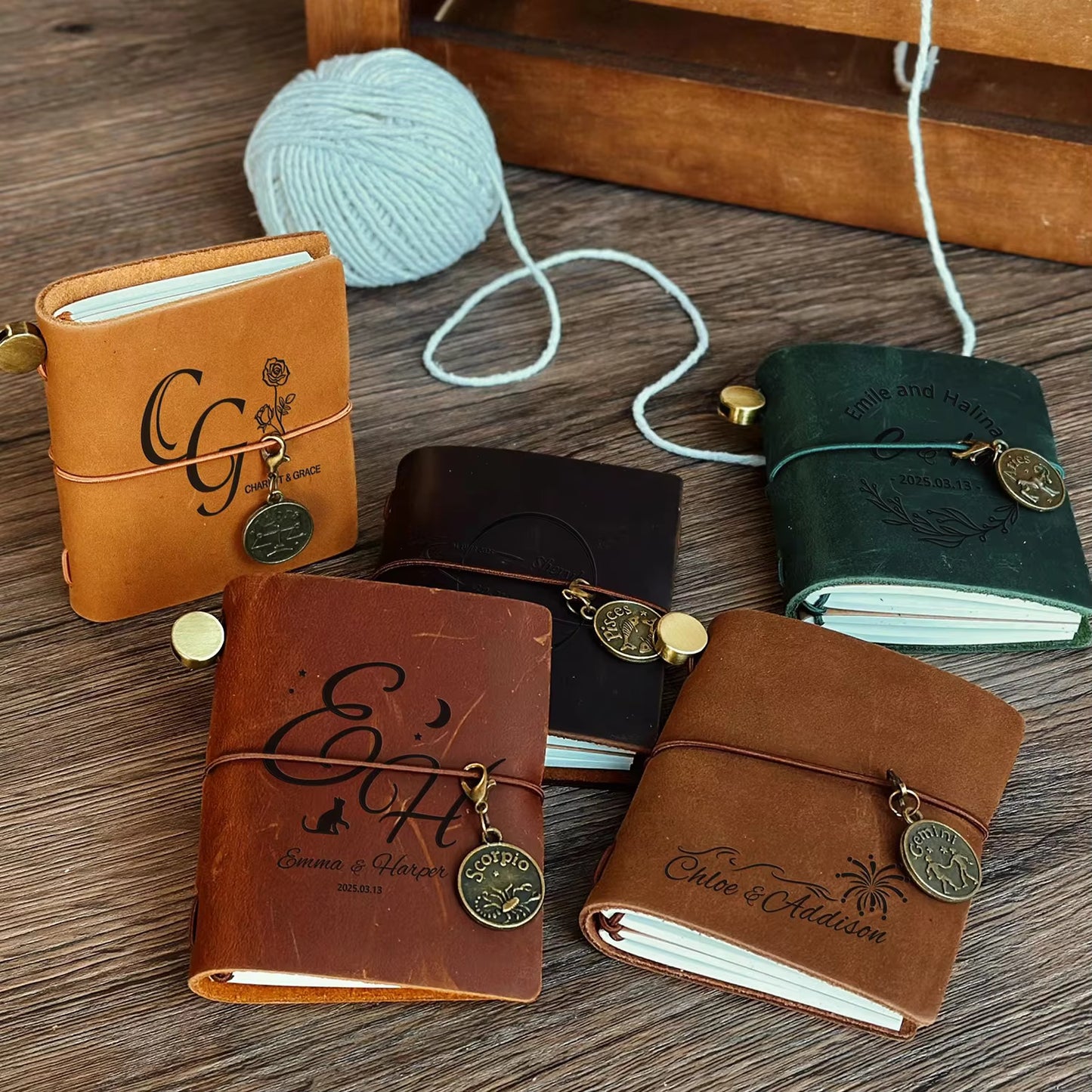 2026 Mini 3D Rope Pattern Notebook | Daily-Weekly-Monthly Planner for Students | Compact Journal for School, Study & Promotional Gifts