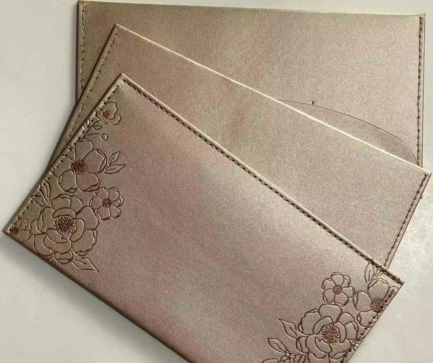 PU Leather Multi-Card Holder Book with Snap Closure | Business Hotel-Style ID & Bank Card Organizer