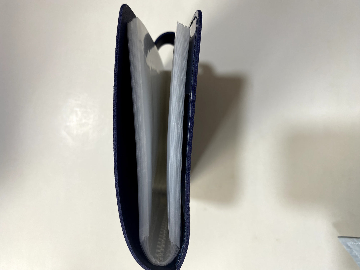 PU Leather Card Holder Book with Snap Closure | Business-Style Multi-Card Organizer for ID, Bank Cards & Hotel Use