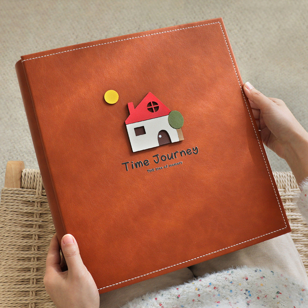 Large Capacity Baby Memory Photo Album 6-Inch Insert Pages Family Keepsake Book