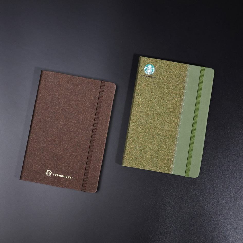 Eco-Friendly Cork and PU Leather Notebook Gift Set | Sustainable Journal Pen Cup Combination for Corporate and Business Gifts