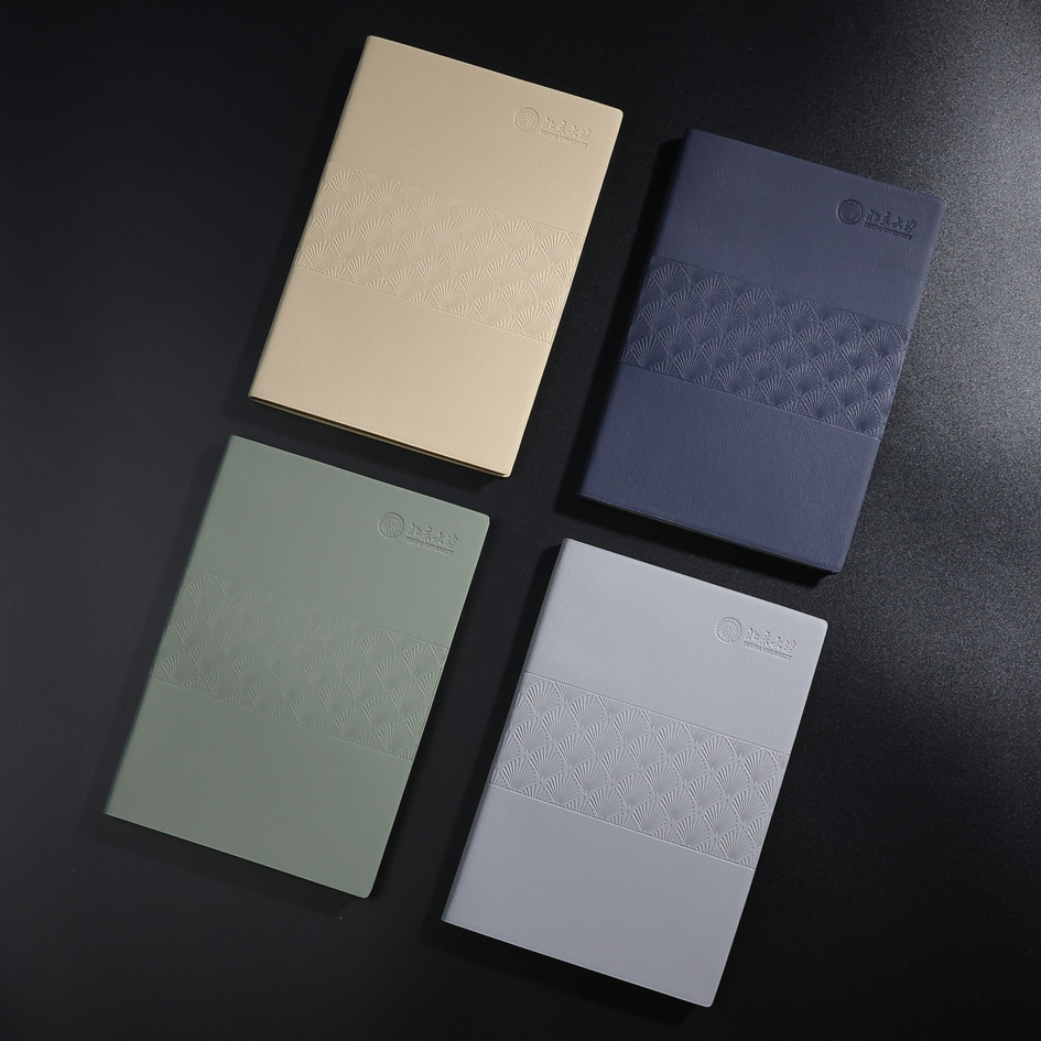 Custom PU Leather Notebook | Personalized Business Journal with Company Logo for Corporate Gifts and Office Use