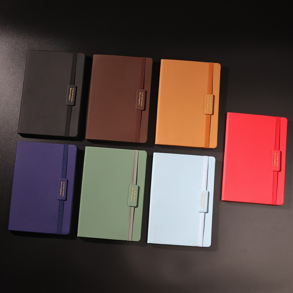 Custom PU Leather Notebook | Personalized Business Journal with Company Logo for Corporate Gifts and Office Use