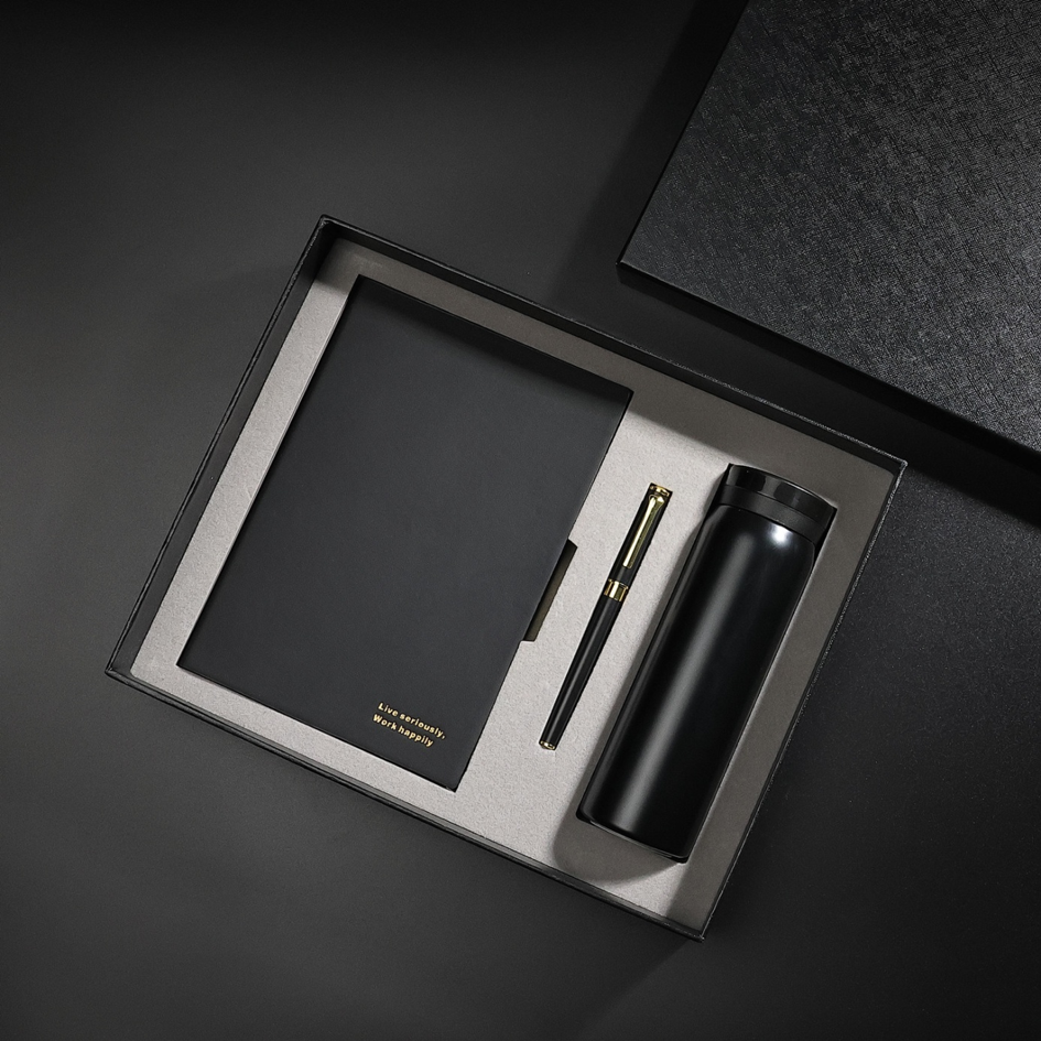 Custom Business Gift Set | Notebook Pen and Ceramic Mug Combination for Corporate and Promotional Gifts