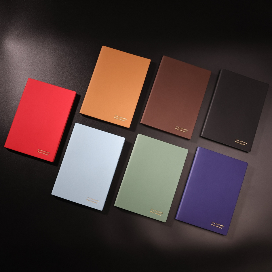 Custom PU Leather Notebook | Personalized Business Journal with Company Logo for Corporate Gifts and Office Use