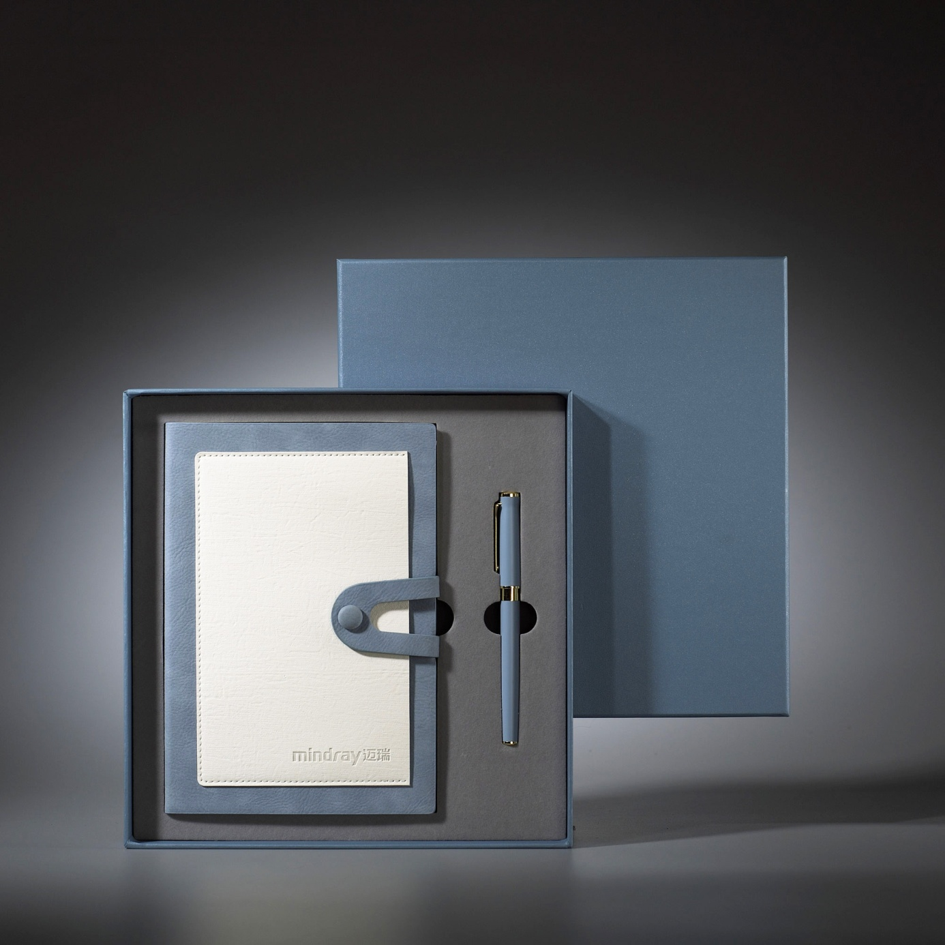 Luxury Chinese Cultural Gift Set | Custom Notebook Brass Pen USB Bookmark Box for Corporate and Souvenir Gifts