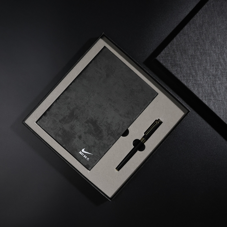 Luxury Chinese Cultural Gift Set | Custom Notebook Brass Pen USB Bookmark Box for Corporate and Souvenir Gifts