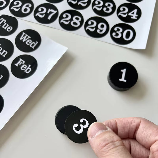 Calendrier Perpétuel Vintage Magnétique