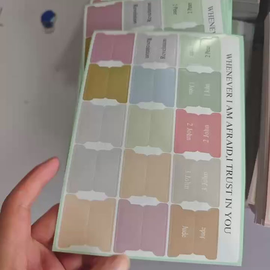 Bible Index Tabs